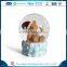 Diameter 6.5cm 8cm 10cm 12cm Glass Snow Globe,Resin Winter Snowman Glass Snow Ball,Polyresin Snowman Glass Snow Globe