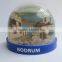 Snow Globe With The Magnet,Fridge Magnet For Tourist Souvenirs,OEM Fridge Magnet Plastic Photo Snow Globe