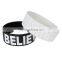 2016 bulk cheap plain silicone wristbands bracelets with logo printed