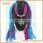 Most popular unique design striped scarf for promotion