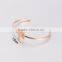 Moon and Star Classic Valentine's Day Gift Couple Of Gold Plated Woman Bracelet