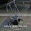 Aluminum stage barricade TUV certified with Connection spigot