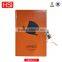 colorful hardcover locked waterproof notebook