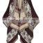 High quality Lady pashmina jacquard acrylic shawls wrap