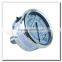 High quality crimped ring all stainless steel back entry pressure gauge