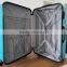 Quality trendy ABS+PC fashion bright trolley luggage set