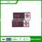 Cutom soft material woven label with embroided logo