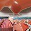 Fire proof corrugated pvc roof sheet