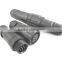 M14 6 pin connector led cable connector water-resistant connector