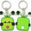New products custom pvc keychain ring in 