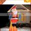 hot sell inflatable christmas santa claus inflatable Santas with led light inflatable christmas decoration for santa decoration