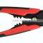 made in china dual color 3 in 1 wire stripper cutter and crimping pliers LS-A318 multi functional automatic wire stripper