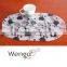2014 new designs placemat round shape balck rose printed