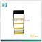 supermarket black and yellow metal engine oil floor standing display exhibition stand HSX-S0248