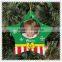 Printing Glass Star Shaped Glass Ornaments For New Year Souvenir