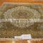 8x10ft big size golden color rug home decor best wool and silk rugs