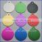 Customized design cheap metal pet tag with different color