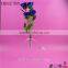 fashion design heart shaped clear acrylic vase
