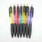 LOGOprinting ball pen with Black clip and black Grip