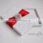 Luxury handmade Wedding Invitation Card box with Rhinestone