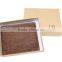 New trend product eco friendly vegan wallet cork material mens wallet
