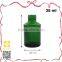 25ml new design empty white mint oil lotion travel glass bottle
