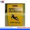 Corflute Caution Triangles