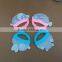 animal shaped teether/ ring-down baby teether/pp silicone teethers