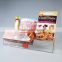 High Quality Customized Acrylic Step Display Rack/acrylic food display For Snacks