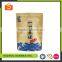 Cheap plastic stand up food grade brown paper bag.