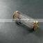 40x15mm vintage style round glass tube dome in bronze antiqued bezel tray DIY wish vial pendant charm supplies 1810286