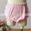 Soft Ruffle Diaper Cover Pink Lace Ruffle Baby Bloomer Cotton Baby Girls Bloomer Ruffle Short For Kids