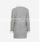 Herringbone Wool Fabric Women Long Coat