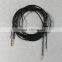 1.2m New 3.5mm Jack LC-OFC DIY Headphone Audio Cable Earphone Maintenance Wire With Mic