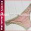 Wholesale Pink Hot Fashion Golden Side Fashion Latest Ladies Swimsuit 2017