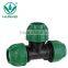 Various PP Compression Stainless Quick Clamp Pipe Fitting