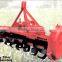 PTO rotary tiller for farm tractors