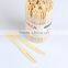 Disposable eco-friendly natural bamboo fruit forks