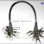 Fishing Wire Leader With Rolling Swivel And Interlock Snap 12"/60LBS