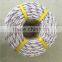 32mm PP Material twisted polyethylene rope pp danline rope