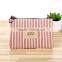 Concise style/Custom various designs jute canvas retro coin purse