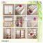 mini deep divider pine plywood wood storage box