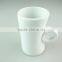 cheap porcelain mug with good shape and handle