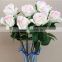 Wholesale artificial rose flowers good quality for indoor decoration