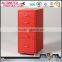 Sofa side metal five storage drawer cabinet for living room