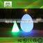 Waterproof colorful led cordless rechargeable lighting
