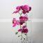 Plastic butterfly orchid artificial butterfly orchid decorative flowers for Promotion