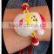 Children Luminous LED Christmas Bracelets Glow In The Dark Cartoon Xmas Toys Flashing Santa Claus Wristbands