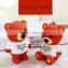 wholesale creative gifts pvc cartoon keychain teddy bear keychain