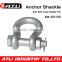 US Type G2130 Drop Forged Lifting Bow Shackle with Safety Pin